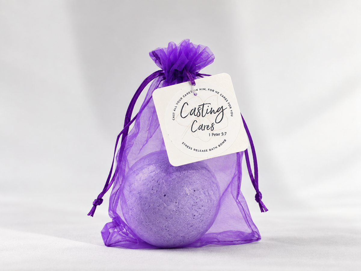 Casting Cares - Lavender Bath Bomb
