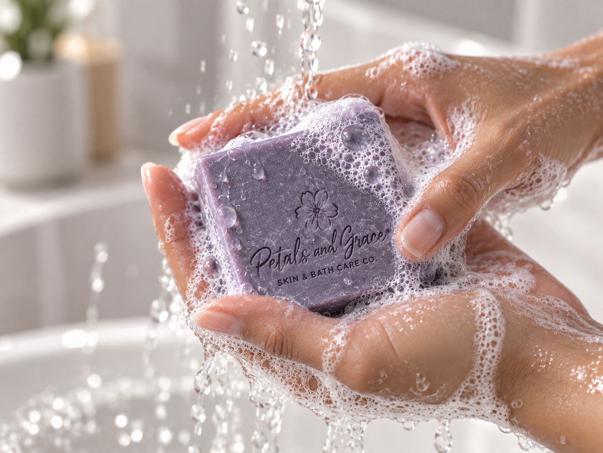 Casting Cares - Lavender Handcrafted Natural Soap