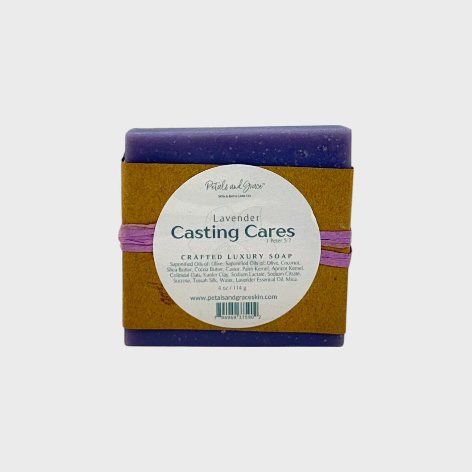 Casting Cares - Lavender Handcrafted Natural Soap