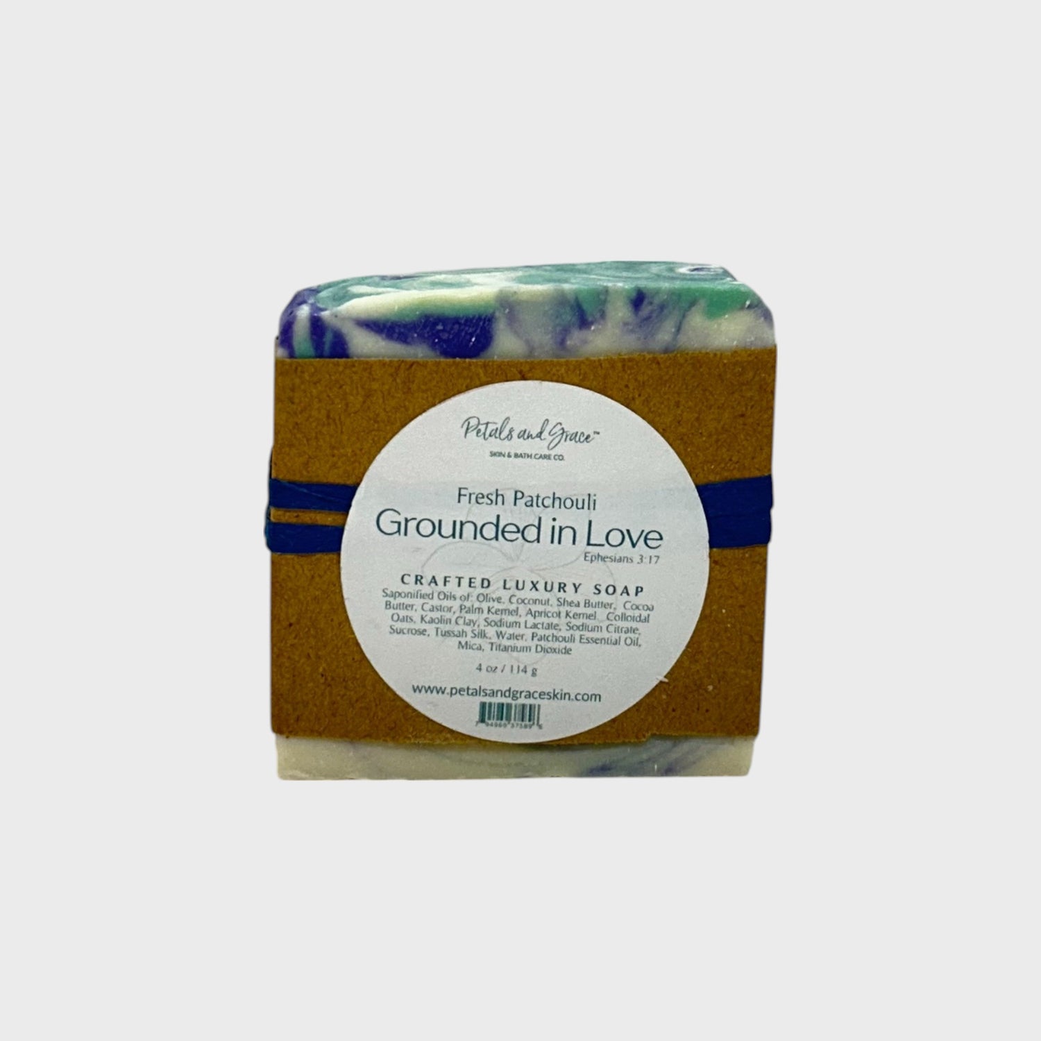 Grounded in Love – Fresh Patchouli Handcrafted Natural Soap
