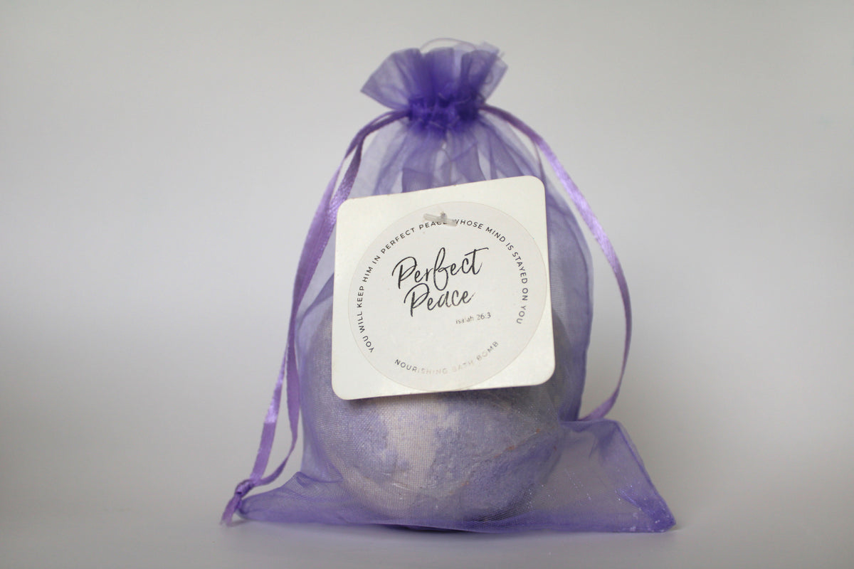 Perfect Peace - Lavender & Chamomile Bath Bomb