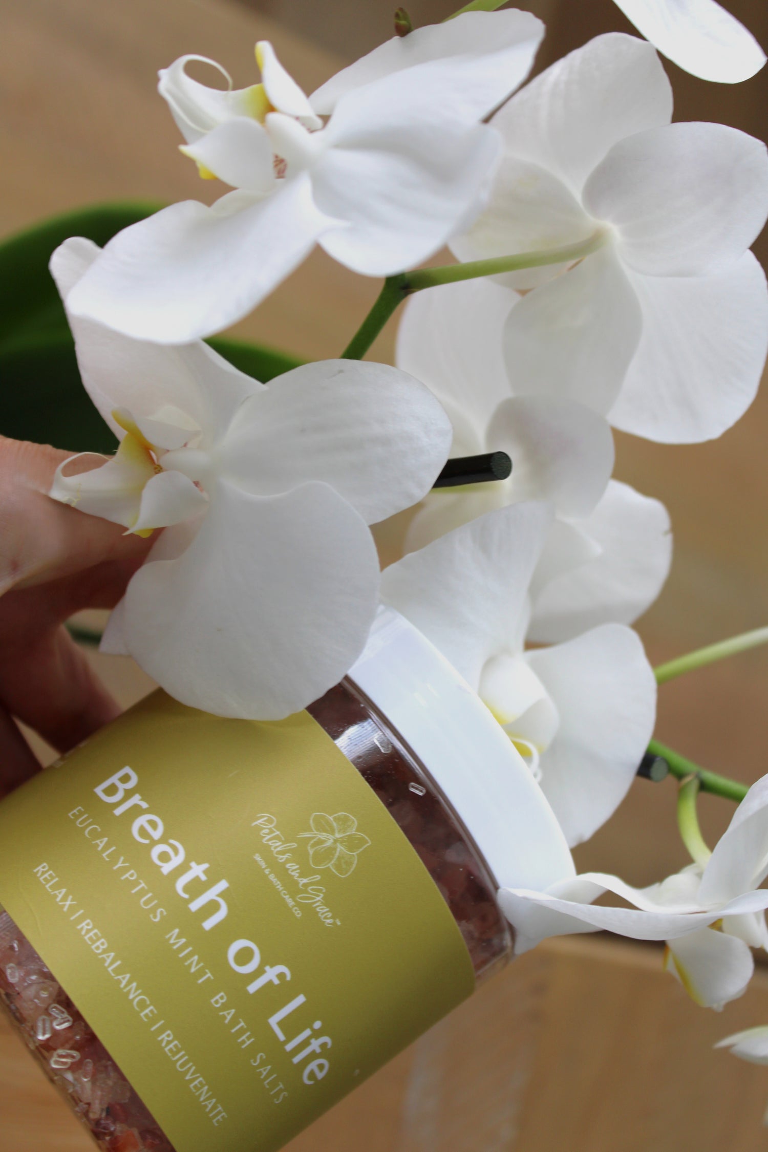 Breath of Life – Eucalyptus Mint Bath Salt