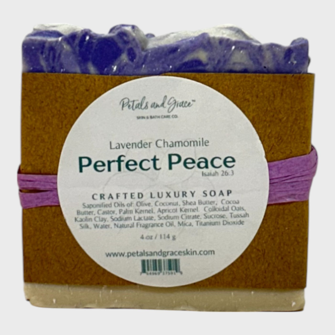 Perfect Peace – Lavender & Chamomile Handcrafted Natural Soap