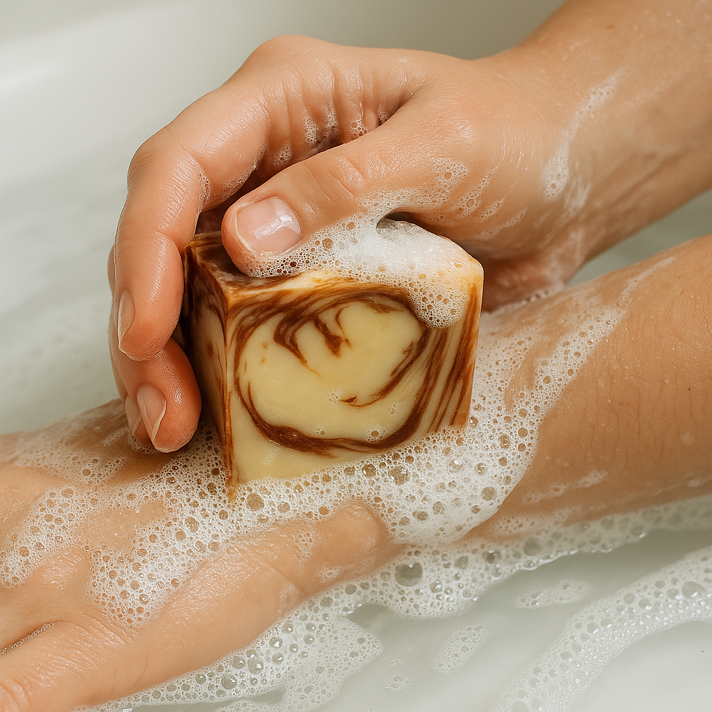 Revive Us Again – Blood Orange & Cedarwood Handcrafted Natural Soap